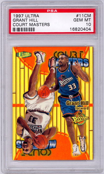 1997-98 Ultra Grant Hill Court Masters #11CM PSA 10
