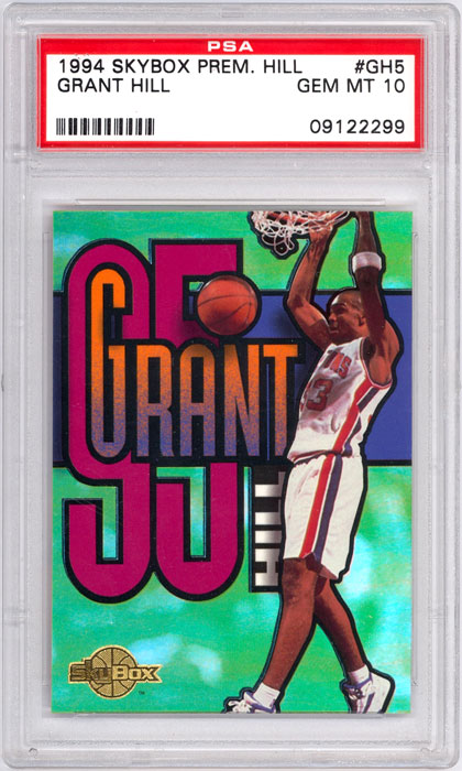 1994-95 Skybox Grant Hill Grant Hill #GH5 PSA 10
