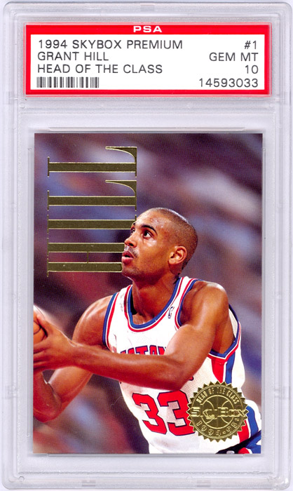 1994-95 Skybox Grant Hill Head Of The Class #1 PSA 10
