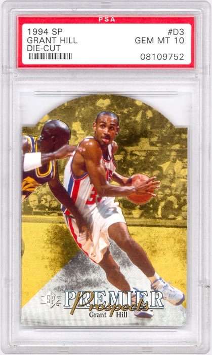 1994-95 SP Grant Hill Die Cut #D3 PSA 10
