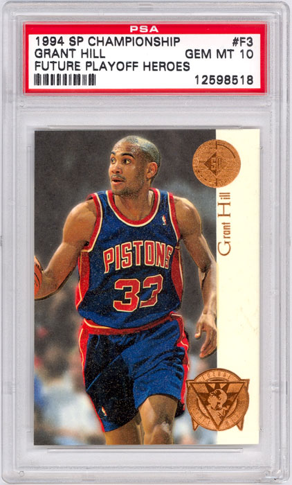 1994-95 SP Championship Grant Hill Future Playoff Heroes #F3 PSA 10
