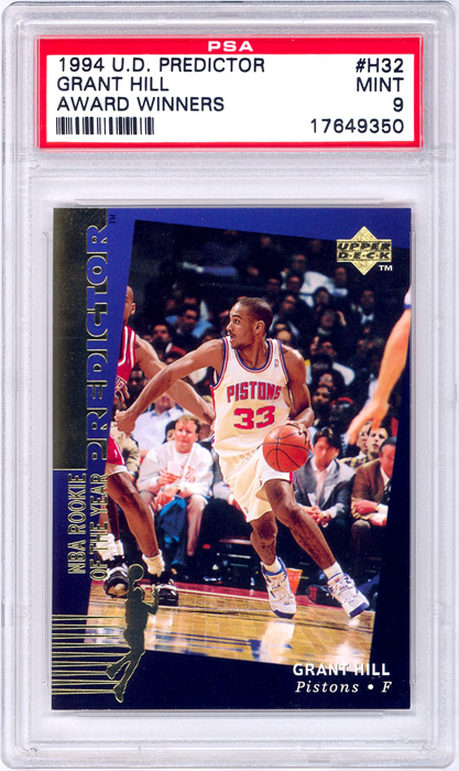 1994-95 Upper Deck Grant Hill Predictor Redeemed #H32 PSA 9
