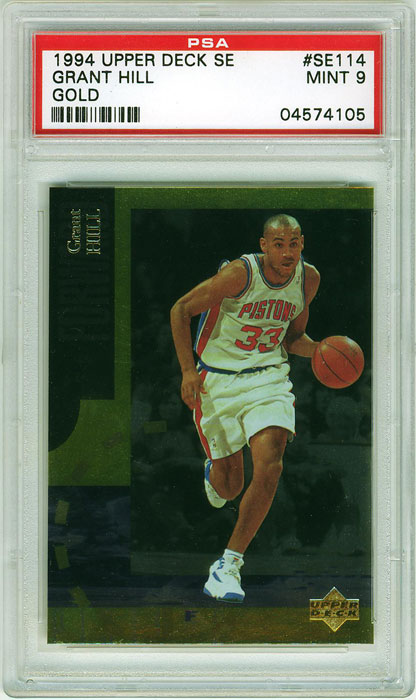 1994-95 Upper Deck Grant Hill Special Edition Gold #SE114 PSA 9
