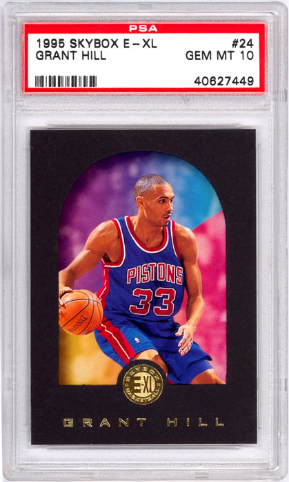 1995 Skybox E-XL Grant Hill #24 PSA 10
