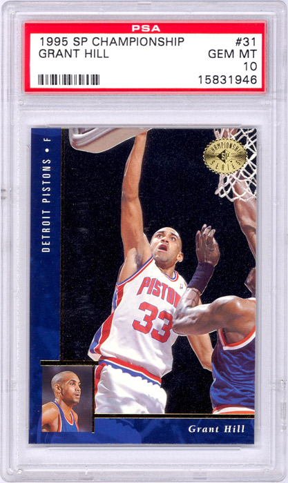 1995-96 SP Championship Grant Hill #31 PSA 10
