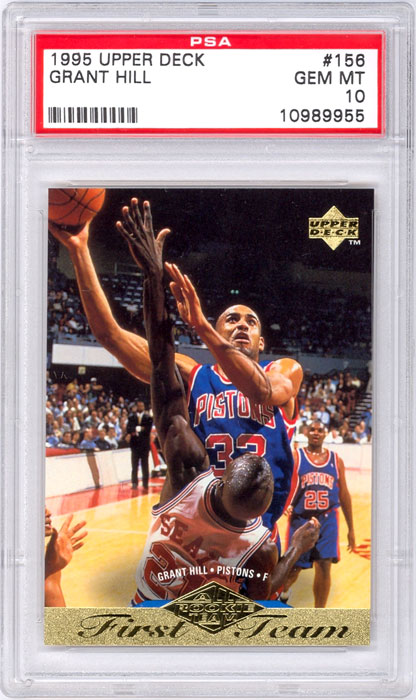 1995-96 Upper Deck Grant Hill #156 PSA 10
