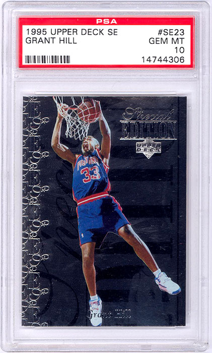 1995-96 Upper Deck Grant Hill Special Edition #SE23 PSA 10 
