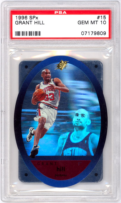 1996 SPx Grant Hill #15 PSA 10
