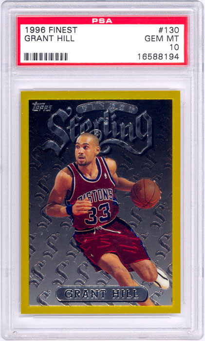 1996-97 Finest Grant Hill #130 PSA 10
