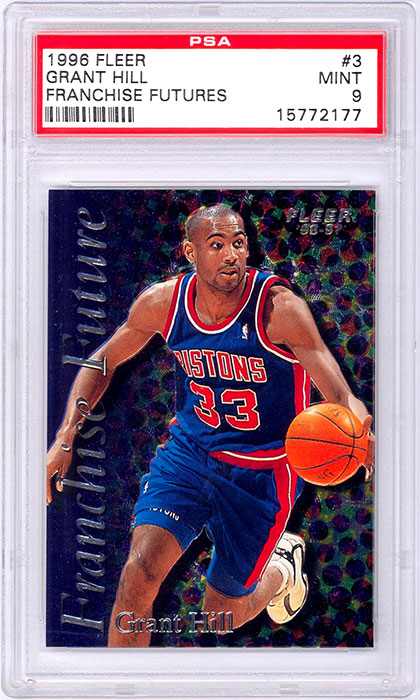 1996-97 Fleer Grant Hill Franchise Futures #3 PSA 9
