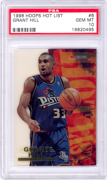 1996-97 Hoops Grant Hill Hot List #6 PSA 10
