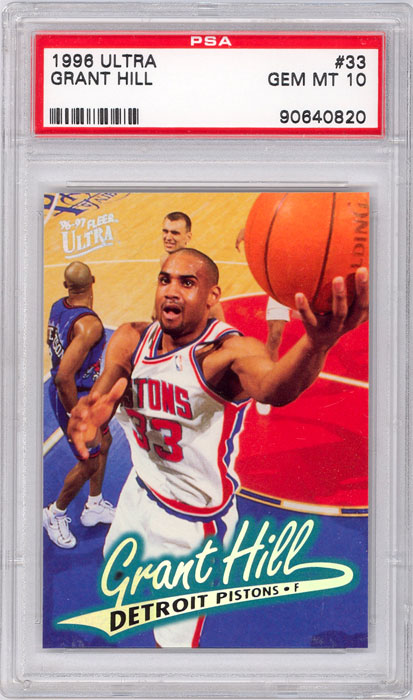 1996-97 Ultra Grant Hill #33 PSA 10
