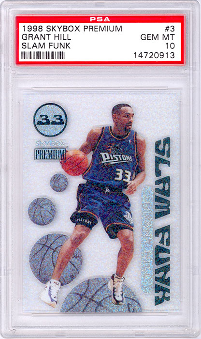 1998-99 Skybox Grant Hill Slam Funk #3 PSA 10
