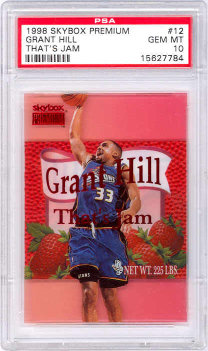 1998-99 Skybox Grant Hill That's Jam #12 PSA 10
