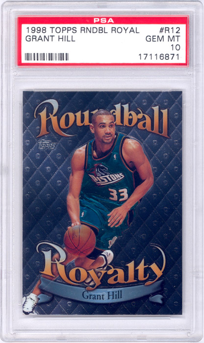 1998-99 Topps Grant Hill Roundball Royalty #R12 PSA 10
