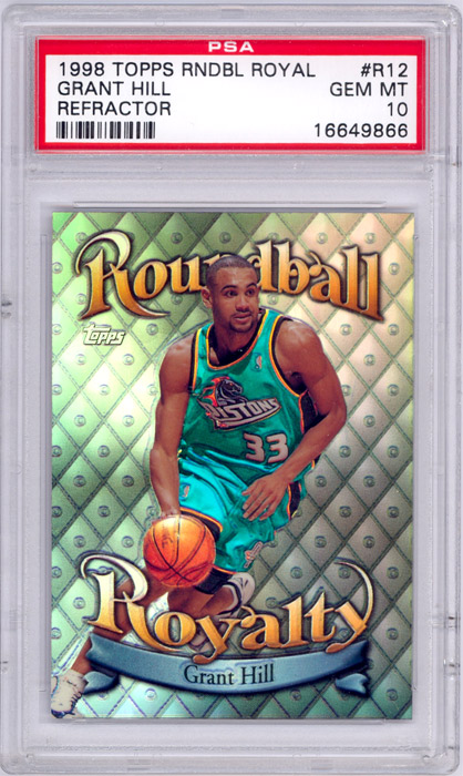 1998-99 Topps Grant Hill Roundball Royalty Refractor #R12 PSA 10
