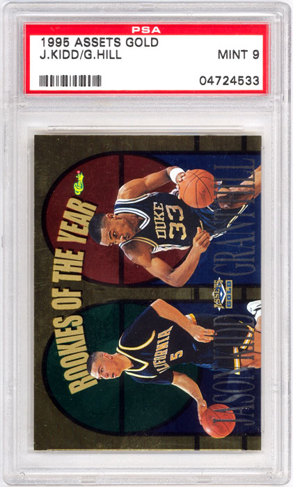 1995 Assets Gold Grant Hill/Jason Kidd PSA 9
